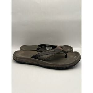 Columbia Techsun Brown Flip Flops Men Size 11
